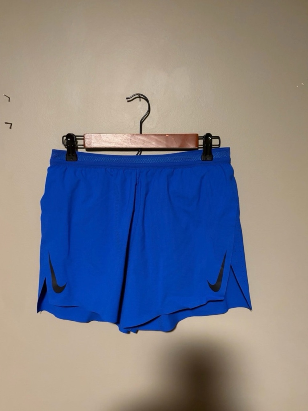 Nike Dri-Fit ADV Aeroswift 4" Short in Blue Size Small NWT